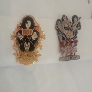 KISS Hard Rock Cafe Pins